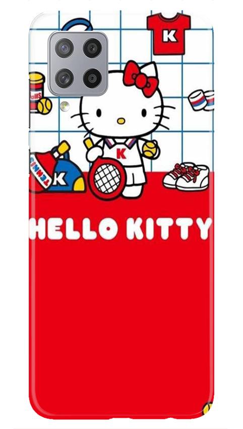 Hello Kitty Mobile Back Case for Samsung Galaxy M42 (Design - 363)