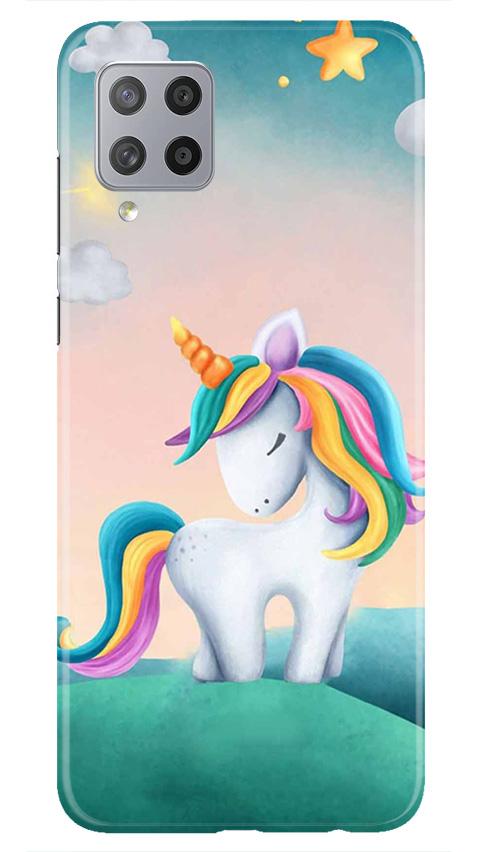 Unicorn Mobile Back Case for Samsung Galaxy M42 (Design - 366)