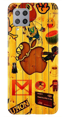 Wooden Texture Mobile Back Case for Samsung Galaxy M42 (Design - 367)