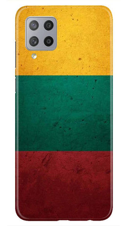Color Pattern Mobile Back Case for Samsung Galaxy M42 (Design - 374)