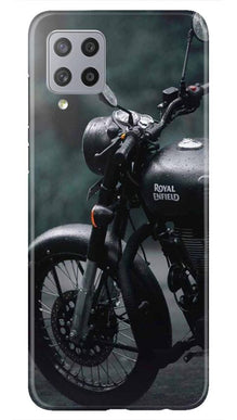 Royal Enfield Mobile Back Case for Samsung Galaxy M42 (Design - 380)