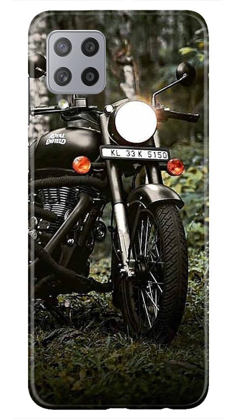 Royal Enfield Mobile Back Case for Samsung Galaxy M42 (Design - 384)