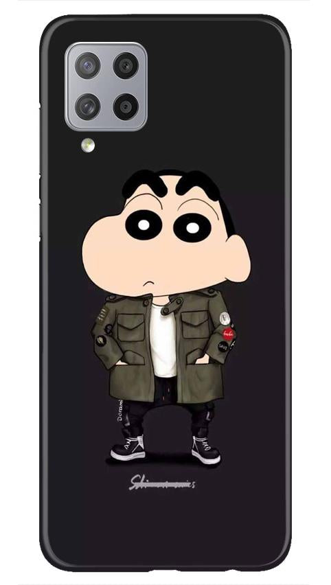 Shin Chan Mobile Back Case for Samsung Galaxy M42 (Design - 391)
