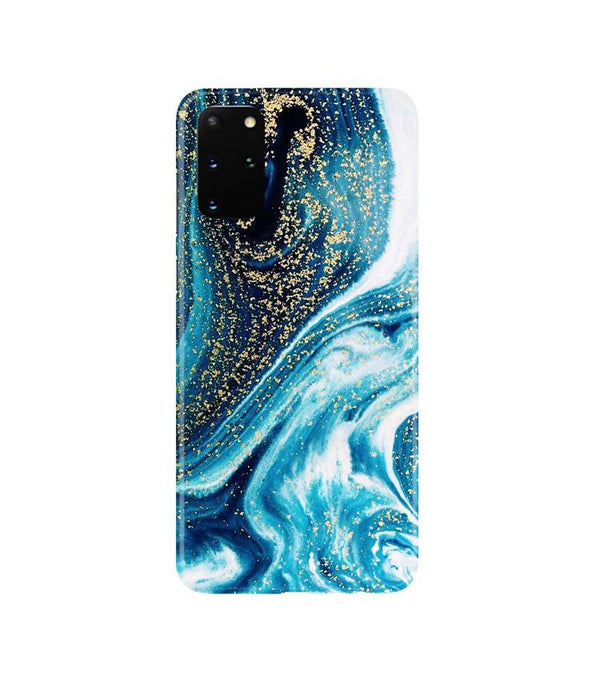 Marble Texture Mobile Back Case for Galaxy S20 Plus  (Design - 308)