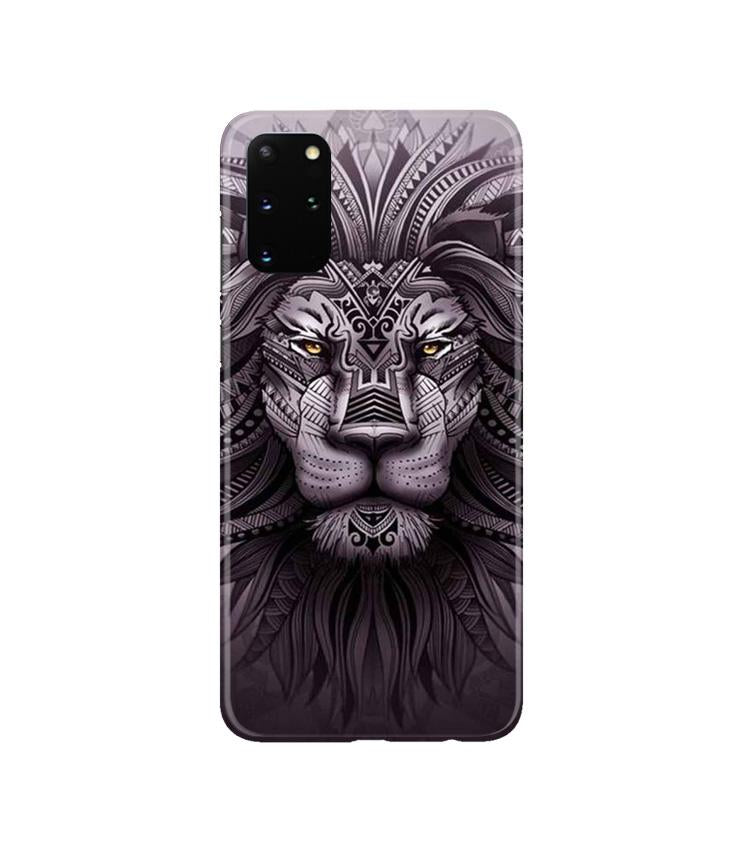 Lion Mobile Back Case for Galaxy S20 Plus  (Design - 315)