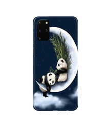 Panda Moon Mobile Back Case for Galaxy S20 Plus  (Design - 318)