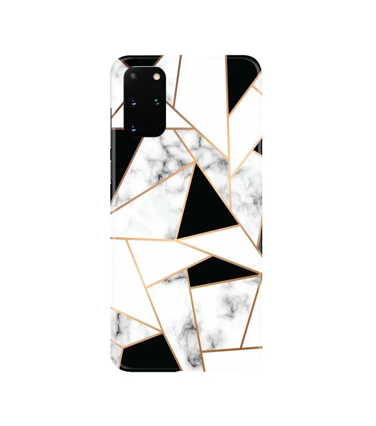 Marble Texture Mobile Back Case for Galaxy S20 Plus  (Design - 322)