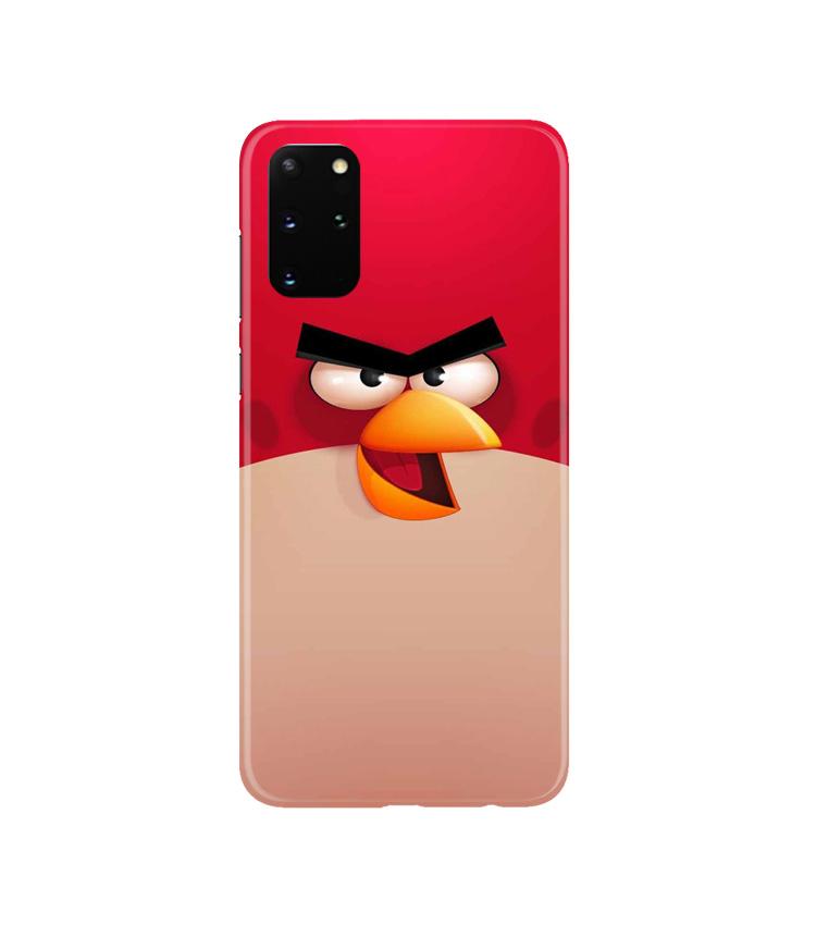Angry Bird Red Mobile Back Case for Galaxy S20 Plus(Design - 325)