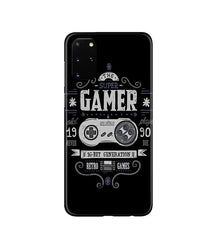 Gamer Mobile Back Case for Galaxy S20 Plus  (Design - 330)