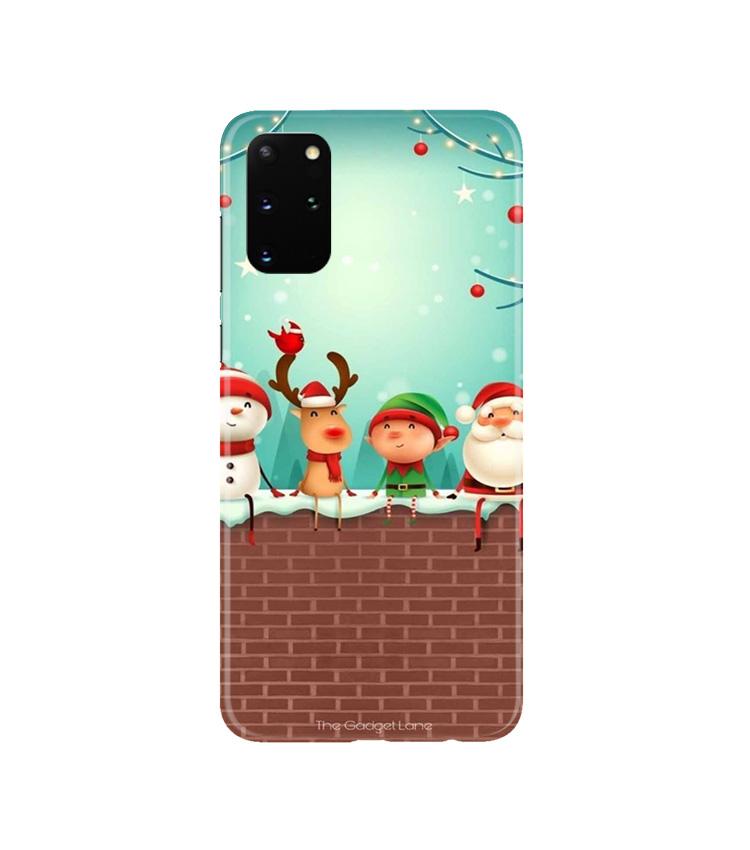 Santa Claus Mobile Back Case for Galaxy S20 Plus  (Design - 334)