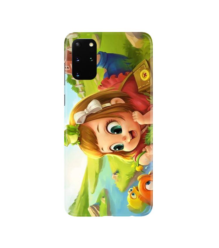 Baby Girl Mobile Back Case for Galaxy S20 Plus(Design - 339)