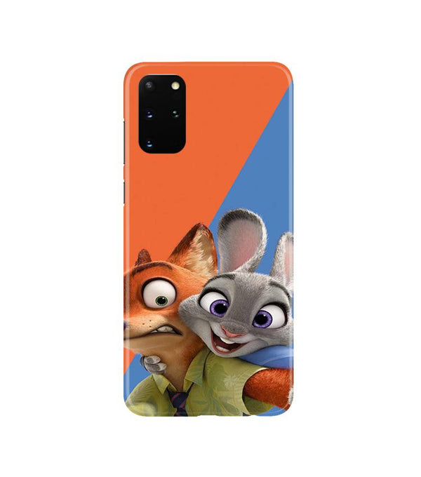 Cartoon Mobile Back Case for Galaxy S20 Plus  (Design - 346)