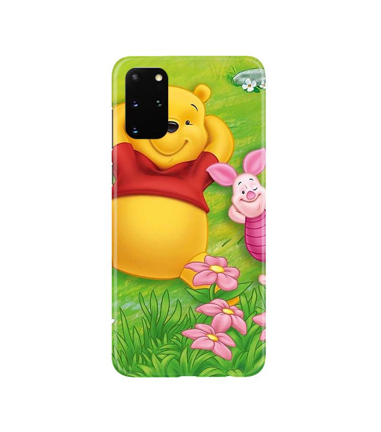 Winnie The Pooh Mobile Back Case for Galaxy S20 Plus  (Design - 348)