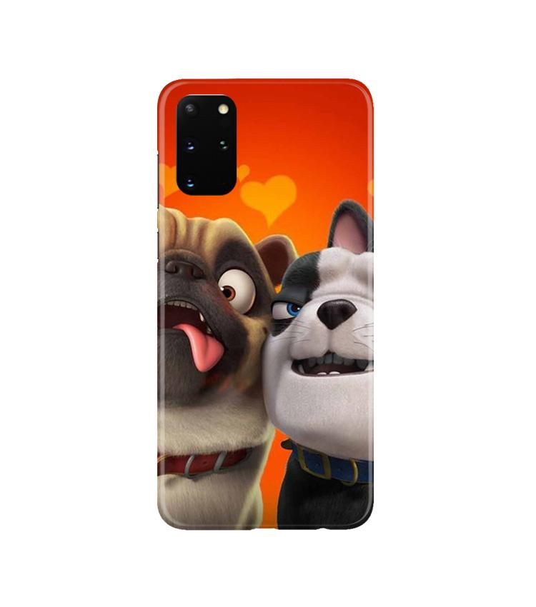 Dog Puppy Mobile Back Case for Galaxy S20 Plus(Design - 350)