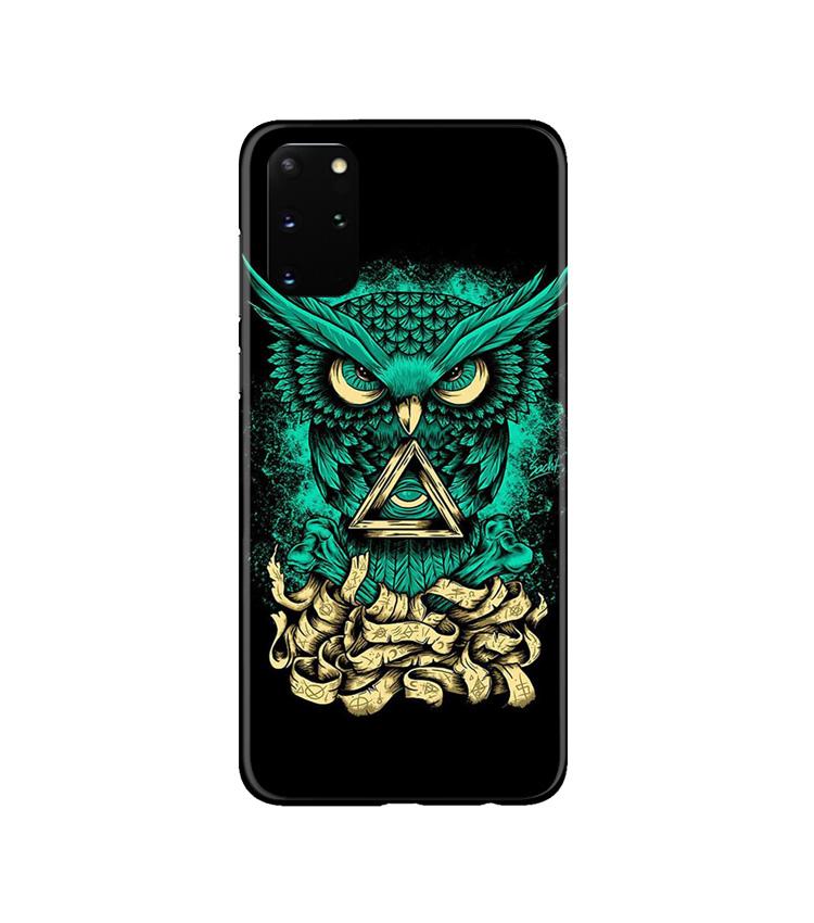 Owl Mobile Back Case for Galaxy S20 Plus  (Design - 358)