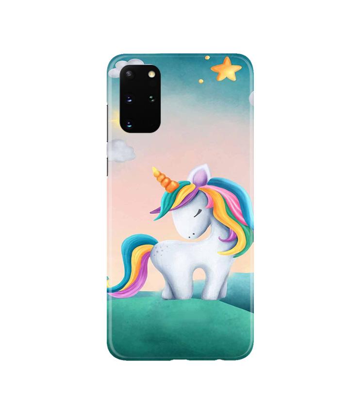 Unicorn Mobile Back Case for Galaxy S20 Plus(Design - 366)