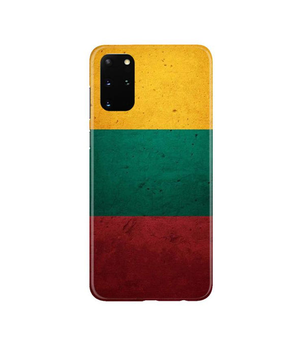 Color Pattern Mobile Back Case for Galaxy S20 Plus  (Design - 374)
