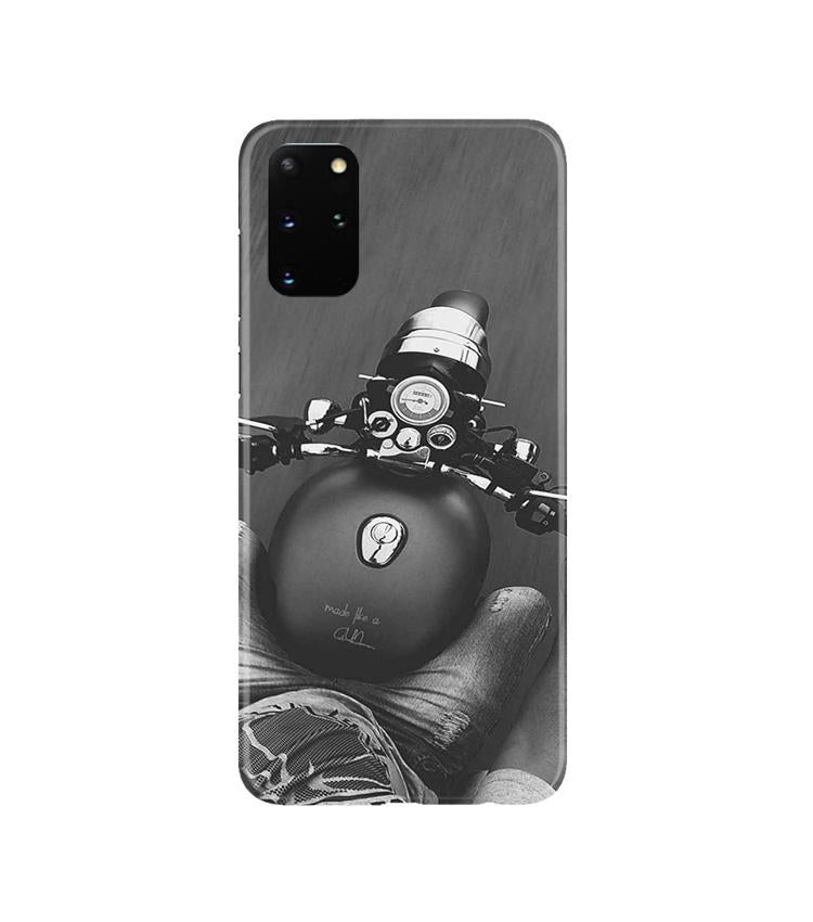 Royal Enfield Mobile Back Case for Galaxy S20 Plus  (Design - 382)