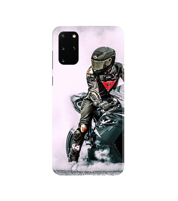Biker Mobile Back Case for Galaxy S20 Plus  (Design - 383)