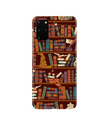 Book Shelf Mobile Back Case for Galaxy S20 Plus  (Design - 390)