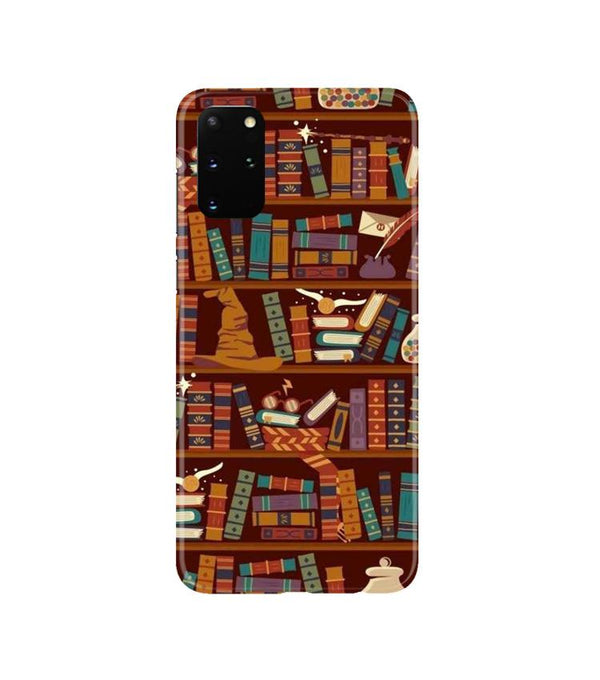Book Shelf Mobile Back Case for Galaxy S20 Plus  (Design - 390)