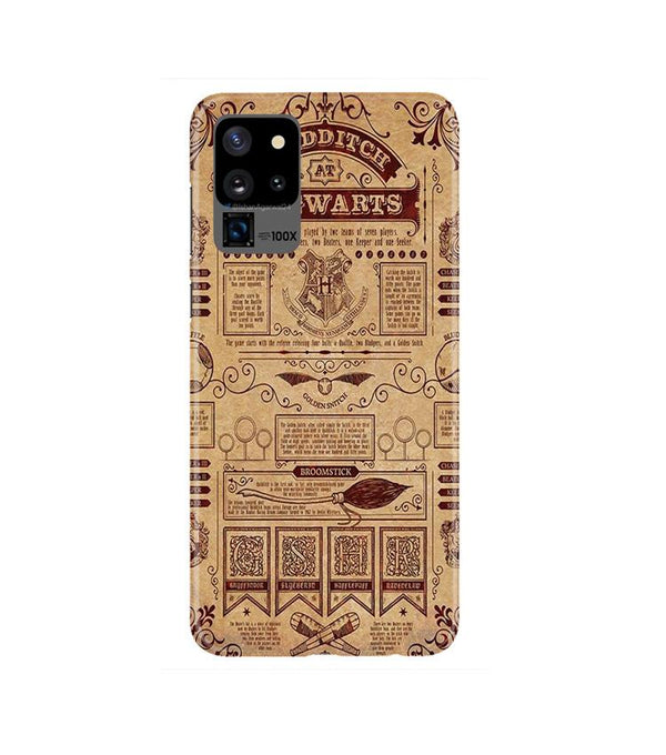 Hogwarts Mobile Back Case for Galaxy S20 Ultra   (Design - 304)