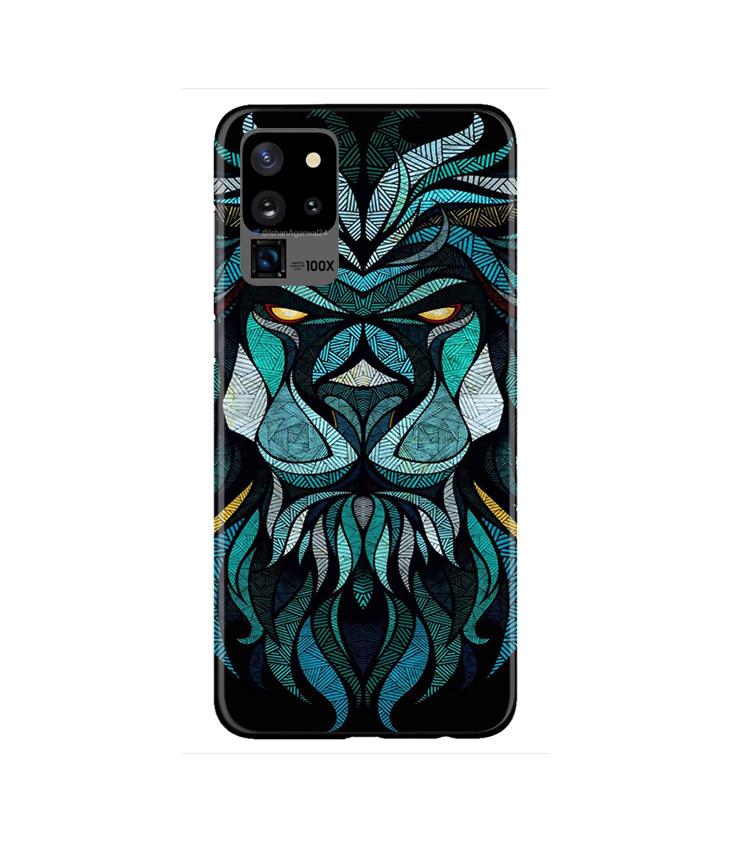 Lion Mobile Back Case for Galaxy S20 Ultra (Design - 314)