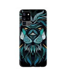 Lion Mobile Back Case for Galaxy S20 Ultra   (Design - 314)