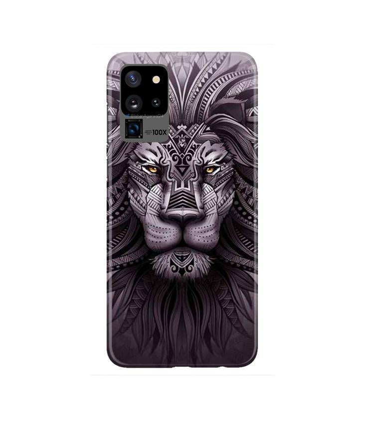 Lion Mobile Back Case for Galaxy S20 Ultra   (Design - 315)