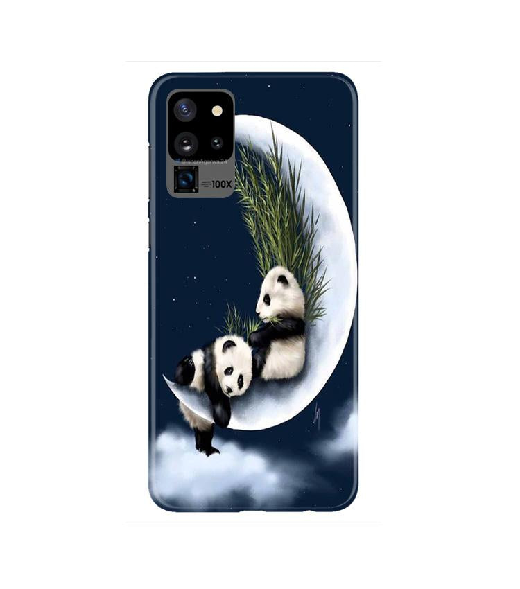 Panda Moon Mobile Back Case for Galaxy S20 Ultra (Design - 318)