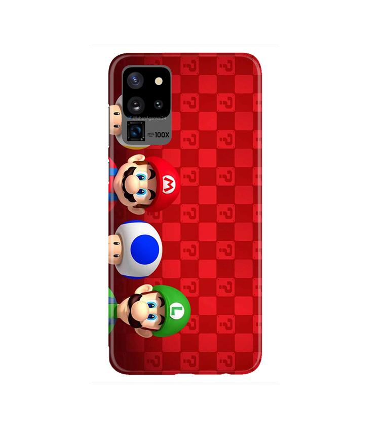 Mario Mobile Back Case for Galaxy S20 Ultra   (Design - 337)