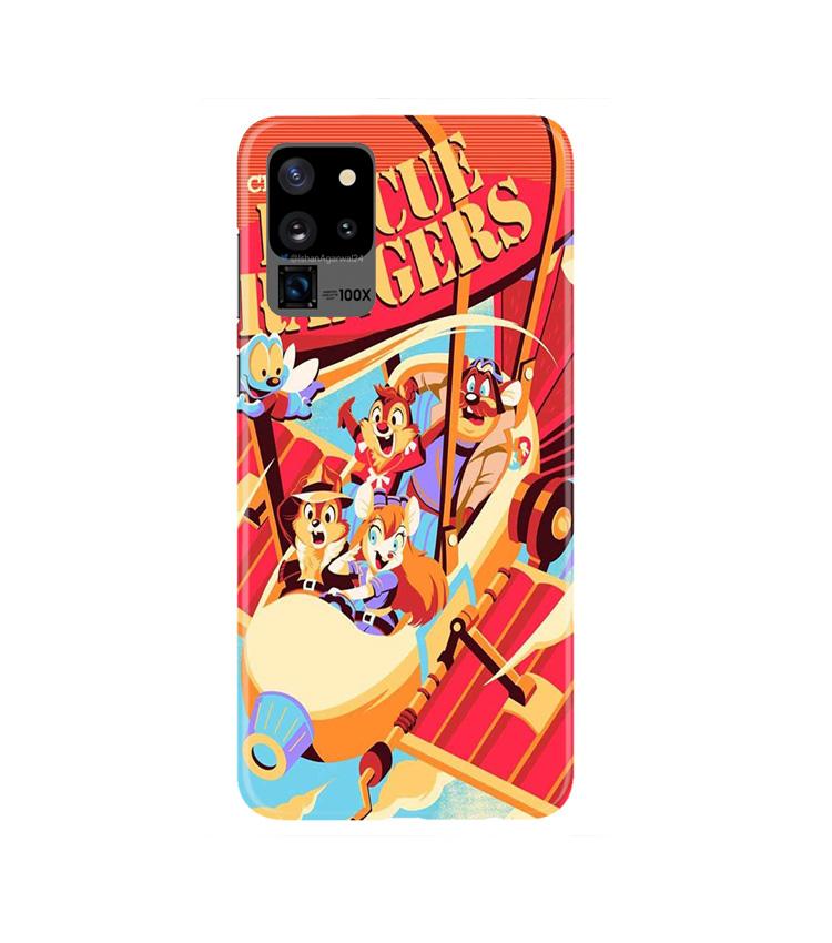 Rescue Rangers Mobile Back Case for Galaxy S20 Ultra   (Design - 341)