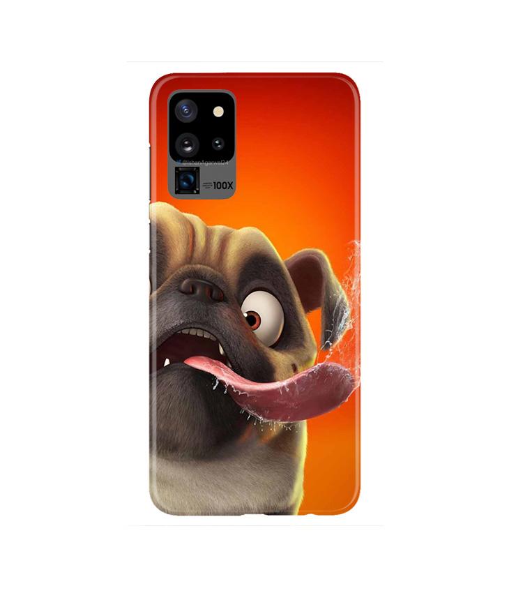 Dog Mobile Back Case for Galaxy S20 Ultra   (Design - 343)