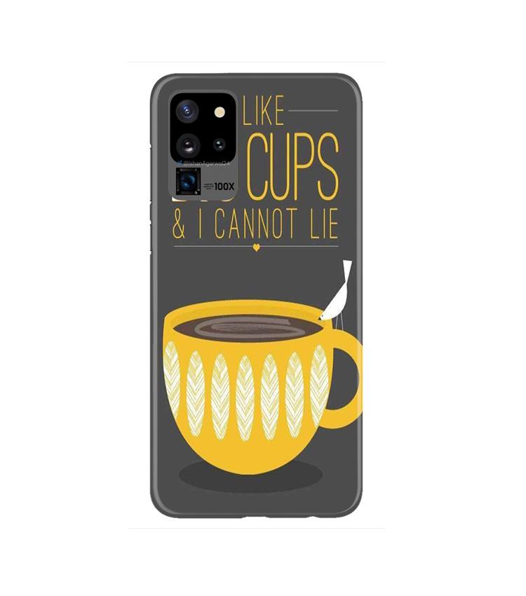 Big Cups Coffee Mobile Back Case for Galaxy S20 Ultra   (Design - 352)
