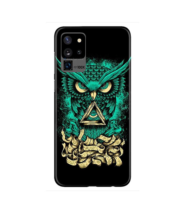 Owl Mobile Back Case for Galaxy S20 Ultra   (Design - 358)