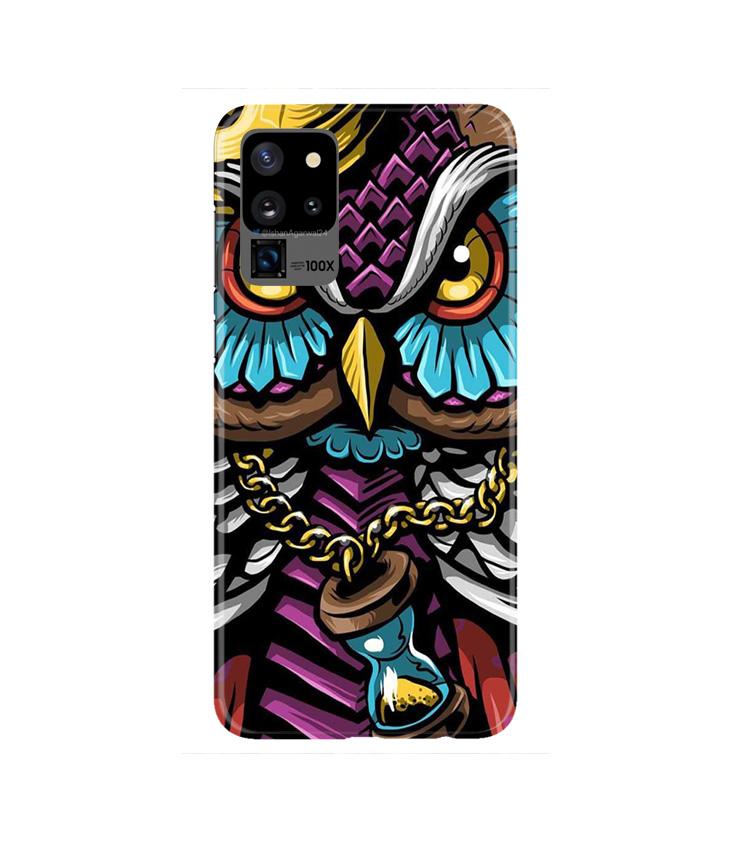 Owl Mobile Back Case for Galaxy S20 Ultra   (Design - 359)