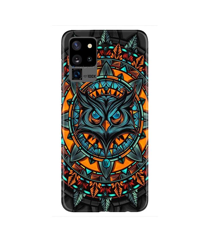 Owl Mobile Back Case for Galaxy S20 Ultra   (Design - 360)
