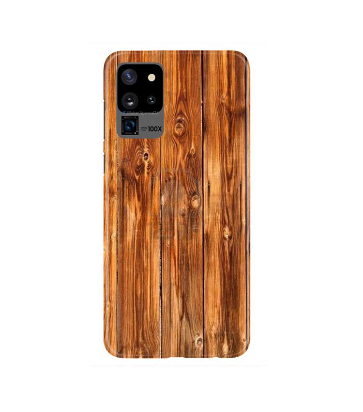 Wooden Texture Mobile Back Case for Samsung Galaxy S20 Ultra   (Design - 376)