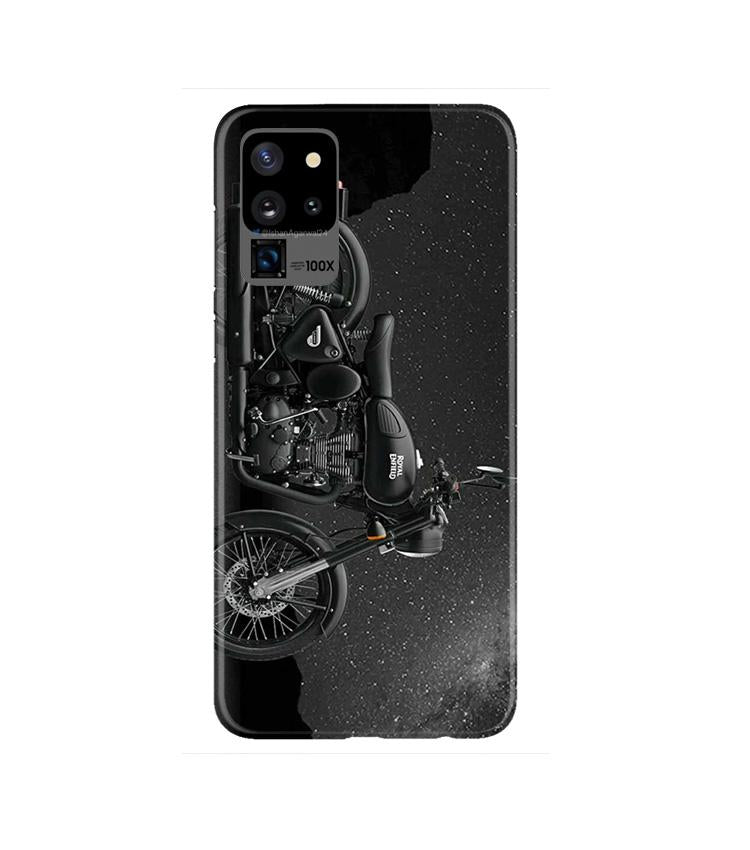 Royal Enfield Mobile Back Case for Galaxy S20 Ultra   (Design - 381)