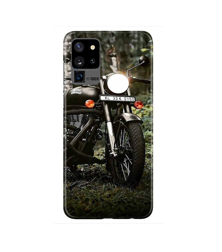 Royal Enfield Mobile Back Case for Galaxy S20 Ultra   (Design - 384)