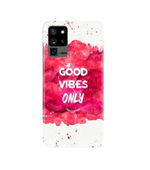 Good Vibes Only Mobile Back Case for Galaxy S20 Ultra   (Design - 393)