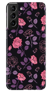 Rose Pattern Mobile Back Case for Samsung Galaxy S21 5G (Design - 2)