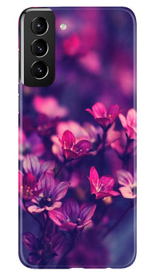 flowers Mobile Back Case for Samsung Galaxy S21 5G (Design - 25)