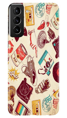 Vintage Mobile Back Case for Samsung Galaxy S21 Plus (Design - 35)