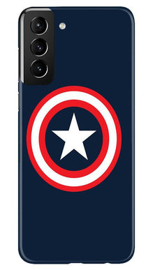 Captain America Mobile Back Case for Samsung Galaxy S21 Plus (Design - 42)