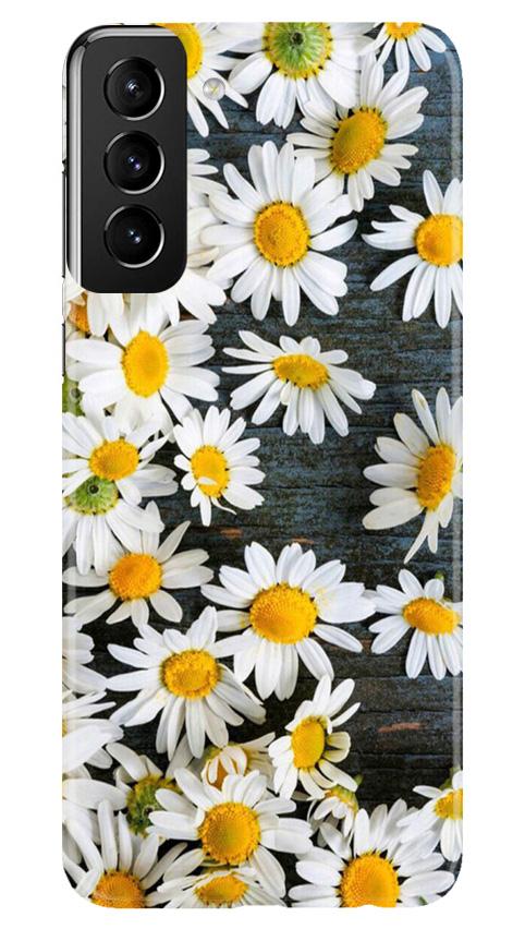 White flowers2 Case for Samsung Galaxy S21 Plus