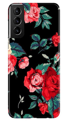 Red Rose2 Mobile Back Case for Samsung Galaxy S21 5G (Design - 81)