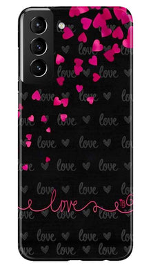 Love in Air Mobile Back Case for Samsung Galaxy S21 Plus (Design - 89)