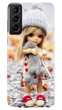 Cute Doll Mobile Back Case for Samsung Galaxy S21 5G (Design - 93)