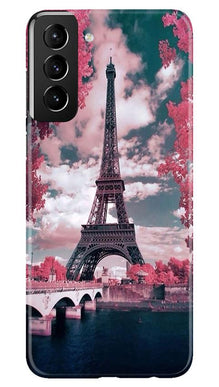 Eiffel Tower Mobile Back Case for Samsung Galaxy S21 Plus  (Design - 101)
